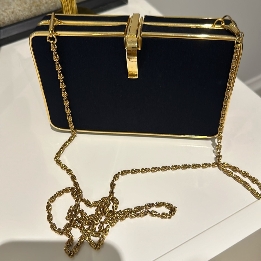 Gretchen Scott small navy bag-